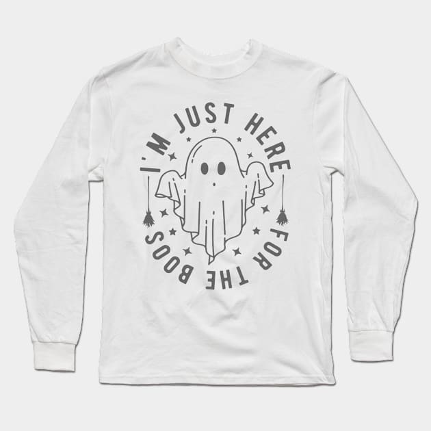 ghost scary phantom Long Sleeve T-Shirt by Supertrooper